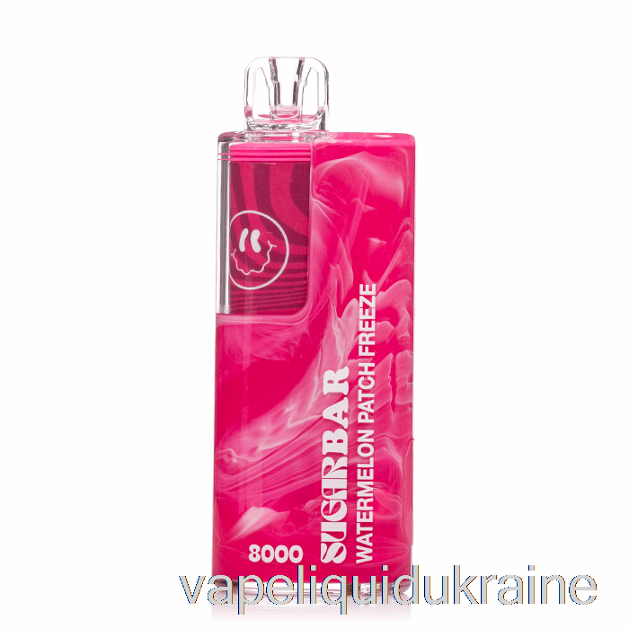 Vape Liquid Ukraine Sugar Bar SB8000 Disposable Watermelon Patch Freeze